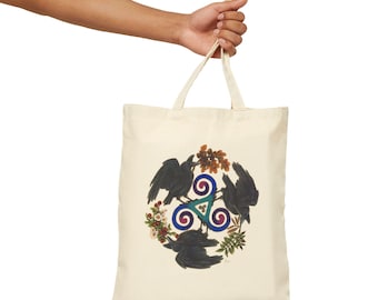 Raven Fey Canvas Tote