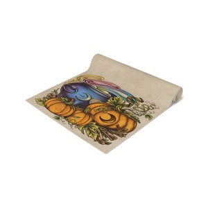 Table Runner - Wheel of the Year - Samhain Halloween Sabbat