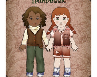 PDF EBook - Pagan Kids Paper Dolls