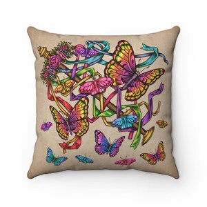 Square Pillow 20x20 - Beltane Sabbat