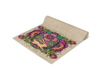 Table Runner - Wheel of the Year - Ostara Sabbat