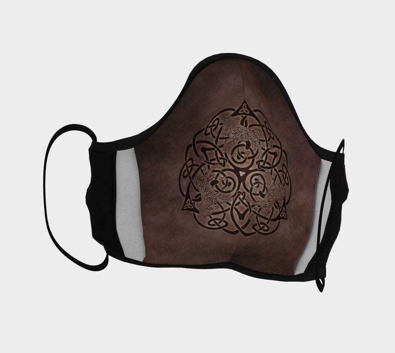 Celtic Knot Horse Face Mask Etsy