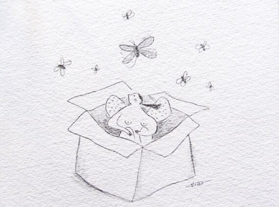 Ołówkiem Rysunek Dziewczynka Ilustracja W Polu Ustaw Sobie Wolne Mucha Wolność Masz Skrzydła Poetyckiej Sztuki Sztuka Motywacji Oryginalny