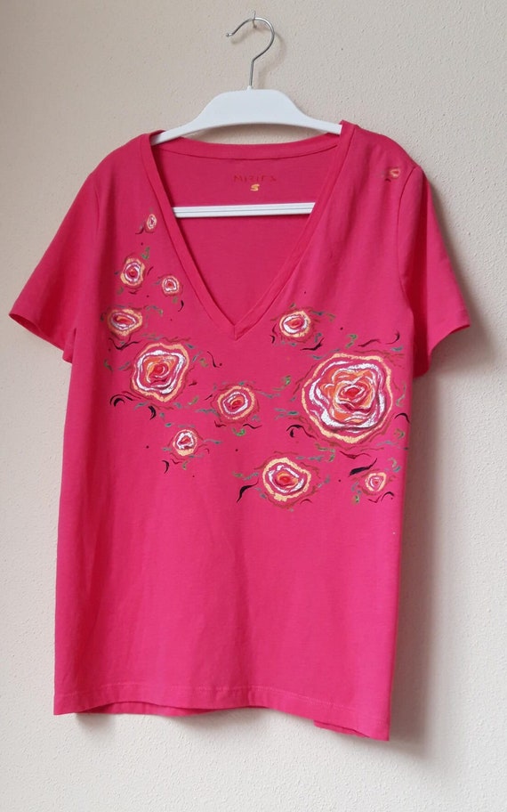Camisetas pintadas sale