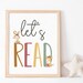 DIGITAL FILE, Let's Read Print, Let's Read Sign, Let's Read Wall Decor ...