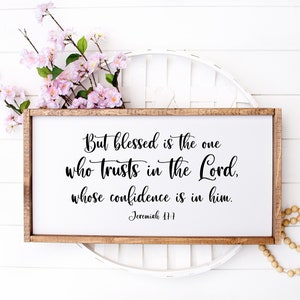Jeremiah 17:7 Printable, Bible Verse Print, Scripture Print, Bible Verse Wall Art, Christian Home Decor, Christian Wall Prints, Church Print