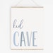 Kids Cave Printable, Playroom Decor, Kids Room Decor, Kids Wall Art ...