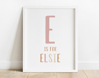 DIGITAL FILE Name Print Printable Name Art Name Wall Decor | Etsy