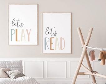 Lets Play Print Etsy