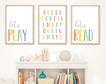 art for kids playroom