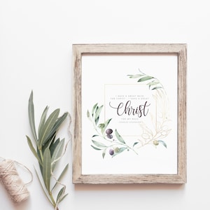 DIGITAL FILE, Charles Spurgeon Print, Charles Spurgeon Quote, Christian Wall Art Print, Christian Home Decor, Church Decor, Farmhouse Decor