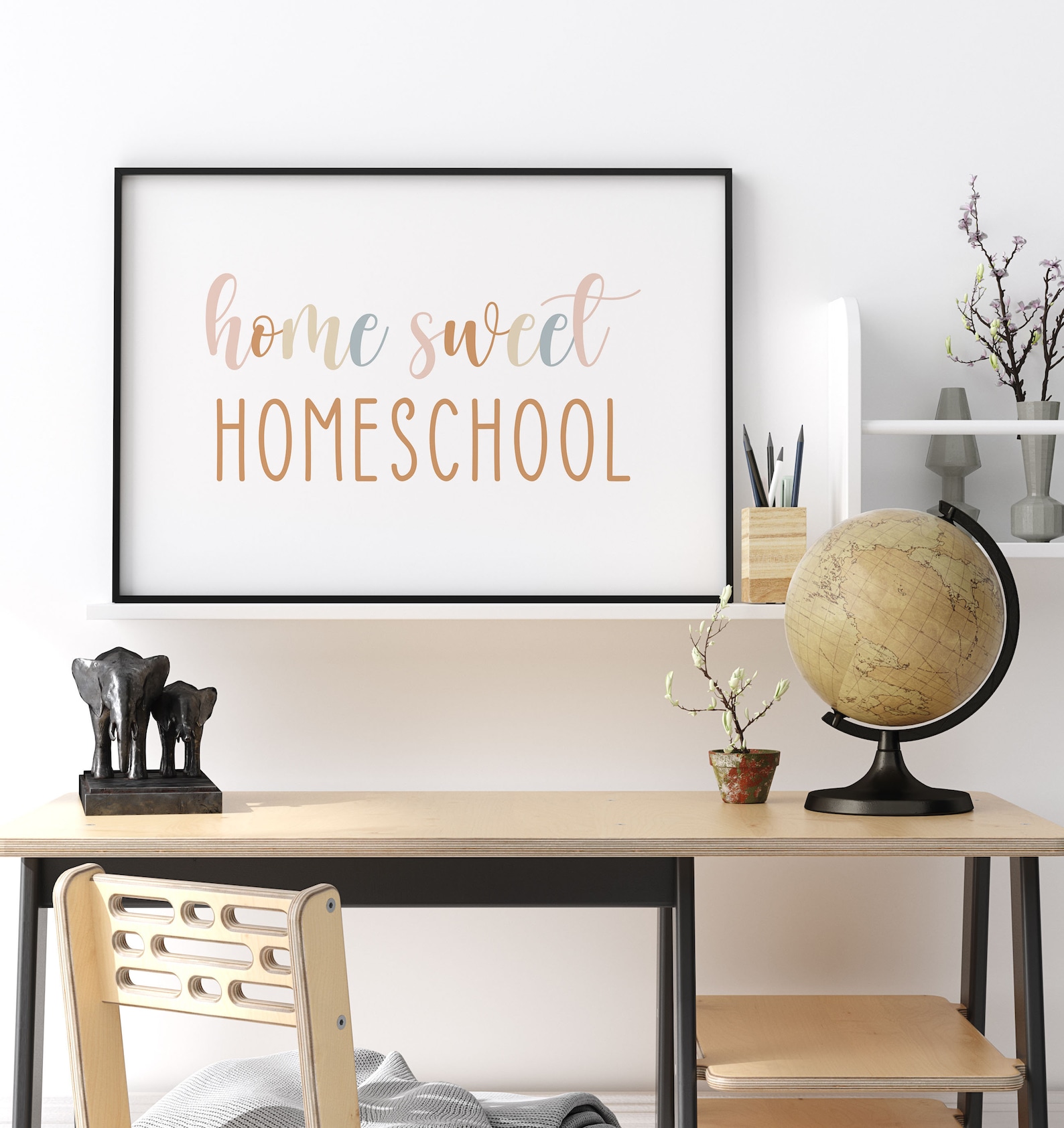 Home Sweet Homeschool Printable Home Sweet Homeschool Sign - Etsy