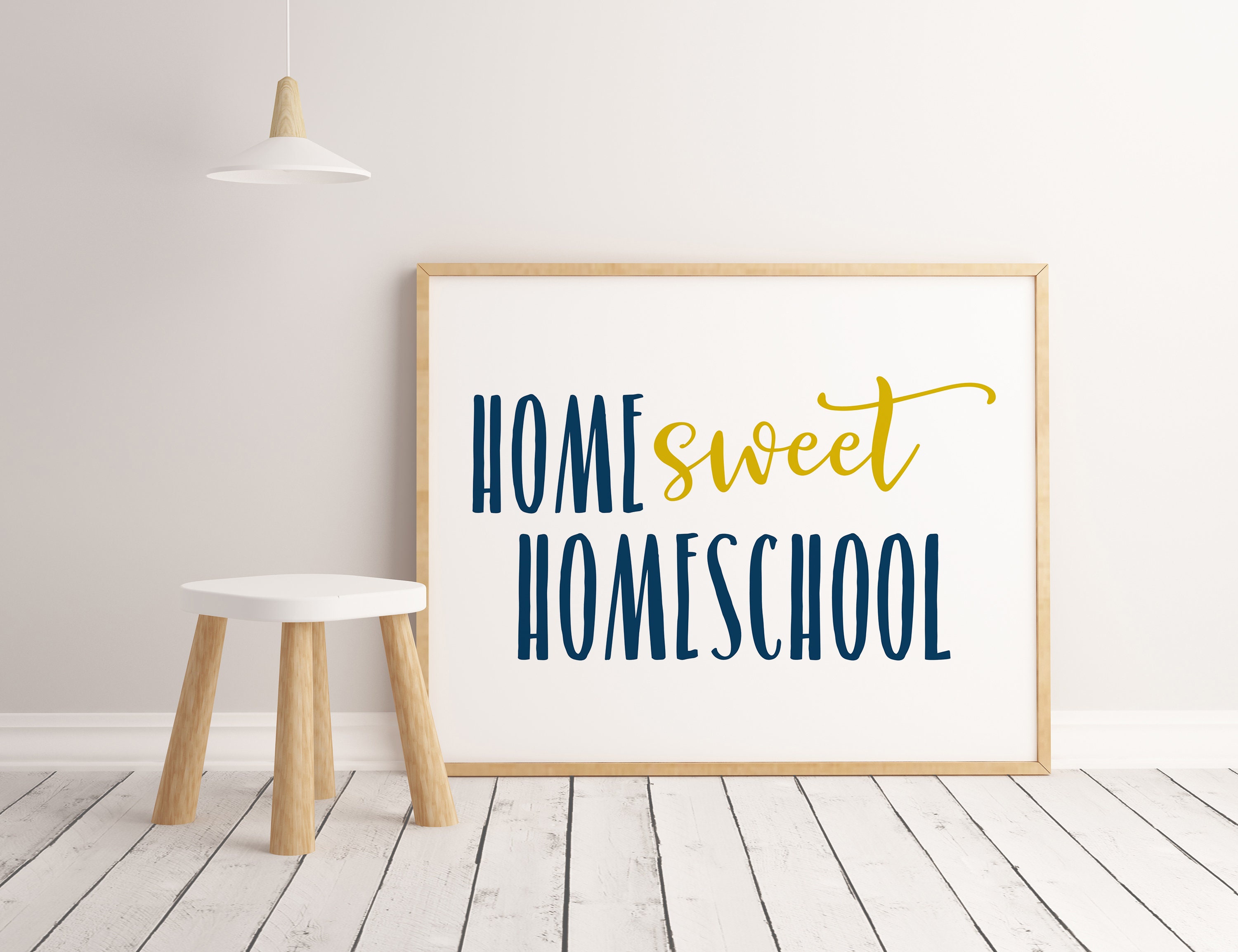 Home Sweet Homeschool Printable Home Sweet Homeschool Sign - Etsy