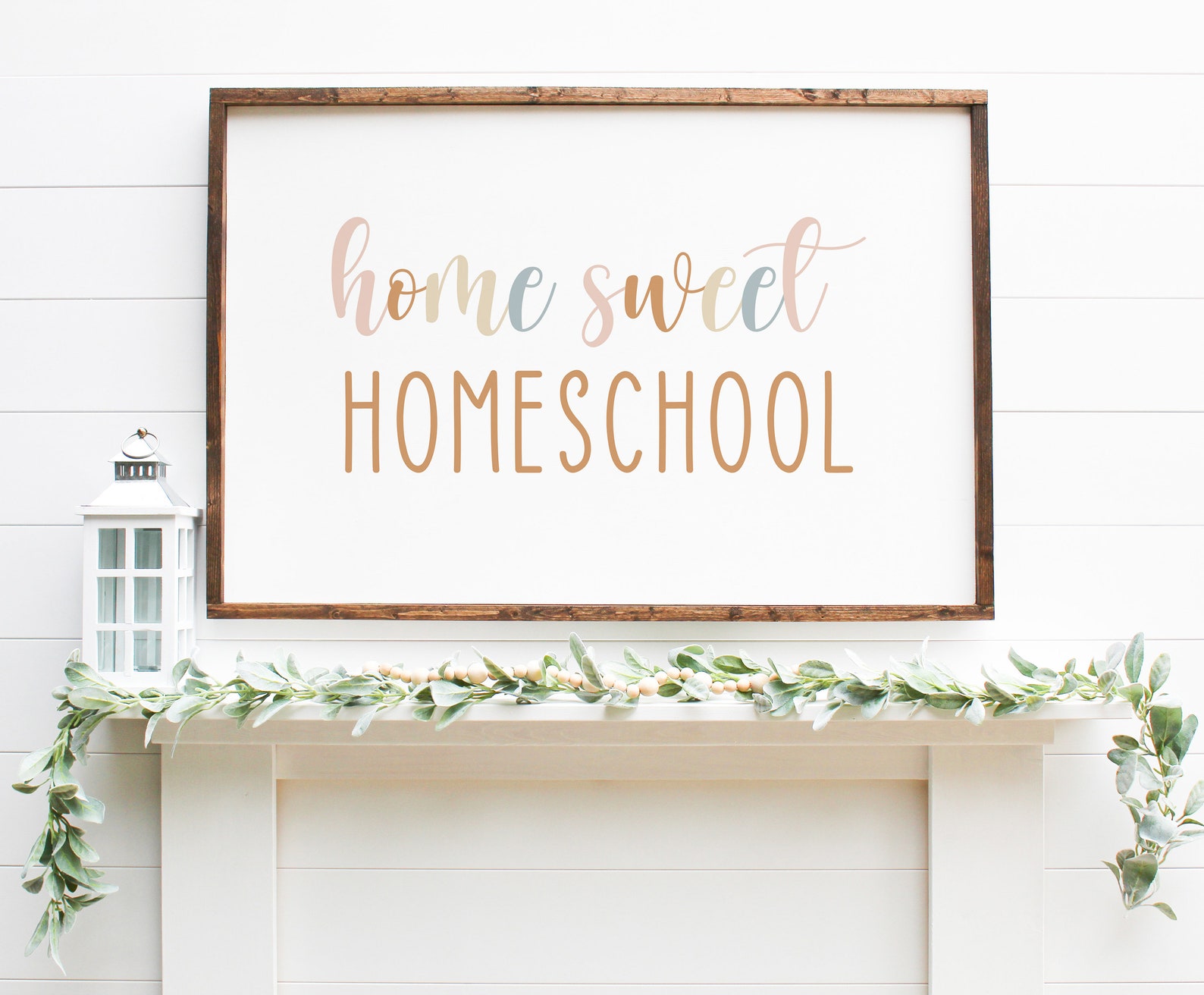 Home Sweet Homeschool Printable Home Sweet Homeschool Sign - Etsy