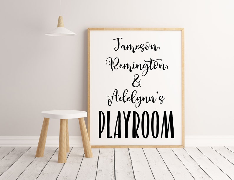 etsy playroom prints