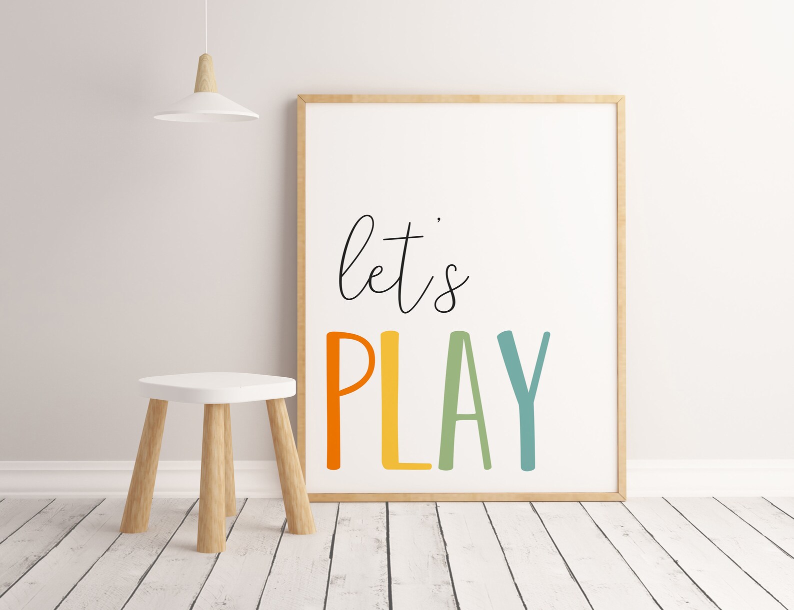 DIGITAL FILE Let's Play Print Let's Play Printable | Etsy