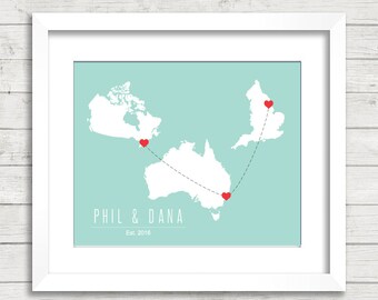 Sydney map | Etsy