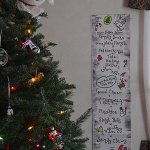 Disneyland Haunted Mansion Holiday Equation Decorative Banner / Scroll Decor image 1