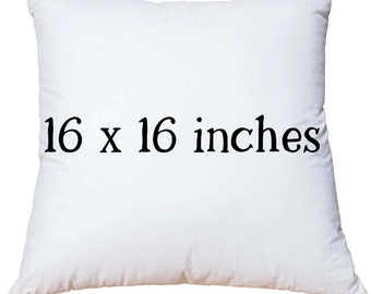 ADD-ON ONLY: Pillow Insert Upgrade - 16x16 inch