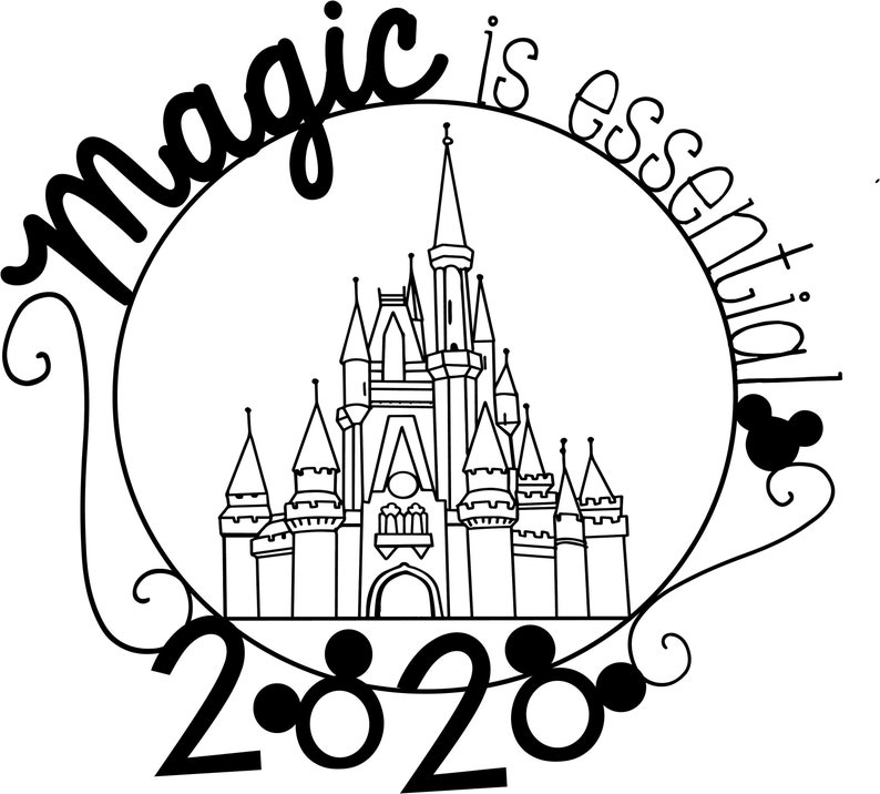 Download Disney Vacation TShirt Mickey Castle Quarantine Essential ...