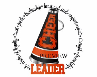 Cheerleader clip art, MANY COLORS, black orange cheer clipart, cheerleading graphics, birthday party kits cheerleader t shirts, school cheer