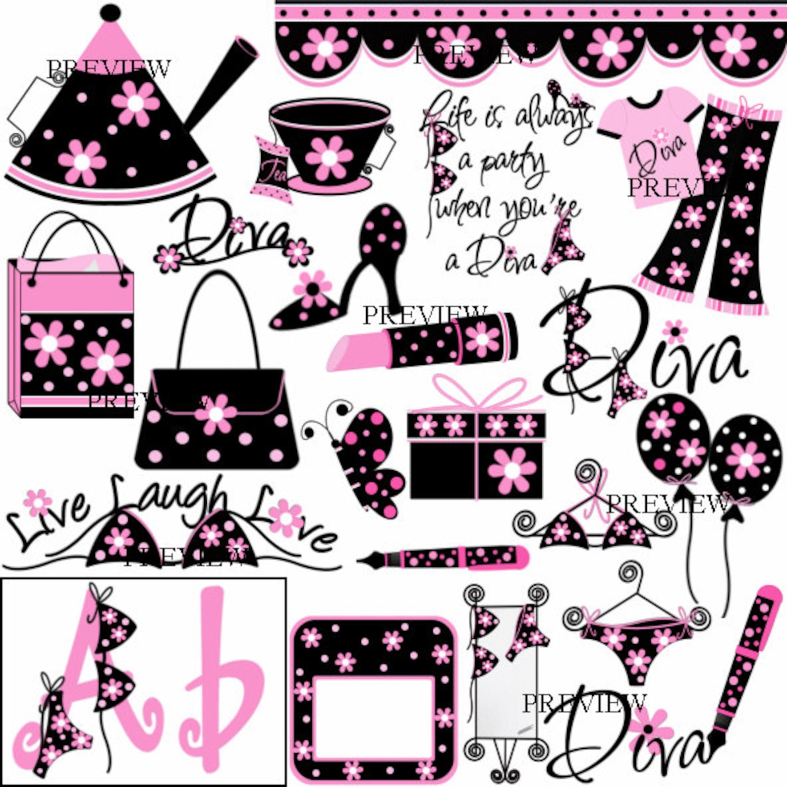 111-little-diva-invitations-little-diva-announcements-invites-zazzle