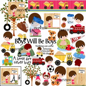 Garçon mignon clip art, petit garçon clipart, graphiques garçon adorable, party kits Clip art, cartes imprimer carte d’anniversaire, invite, l’école soirée pyjama