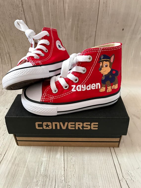 Paw patrol Chase Shoes personalized 