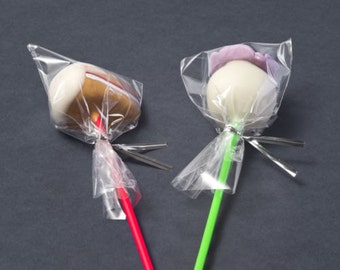 Clear Flat Poly Cello Cellophane Cookie Pops Lollipop Bags O 500 Pcs 3x5 