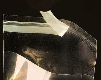100 6"x8" Clear Resealable Bakery Candy Cookie Poly Cello Cellophane Bags Merchandise Packaging