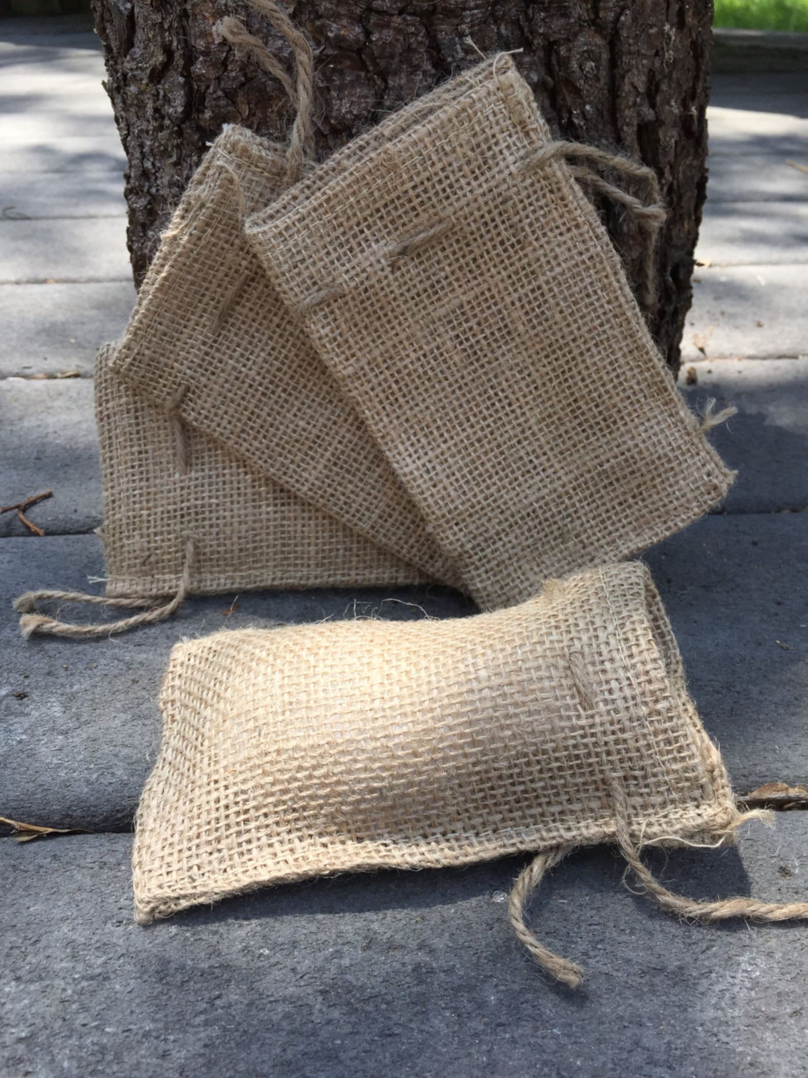 100 2x3 Small Burlap Bags Natural Rustic Burlap Sack Bags Etsy