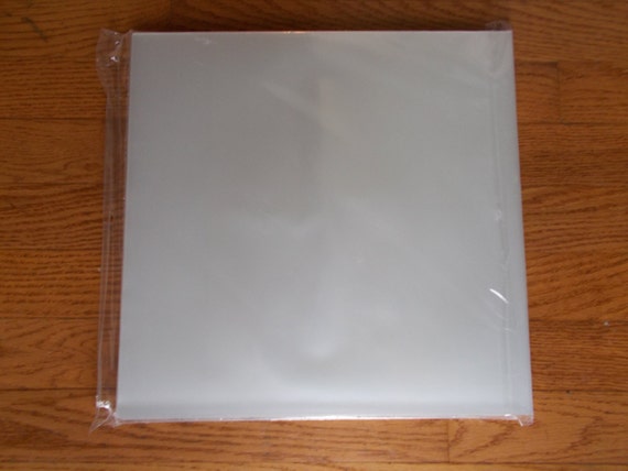 BULK BUY Vinyl Sleeves Outer Plastic Record Sleeves 7 and 12 PREMIUM 100um