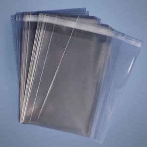 Embalagem de máscara facial - 100 unidades 6x9 saco transparente para violoncelo com selo autoadesivo - embalagem plástica - sem ácido - seguro para alimentos 1,4 mil