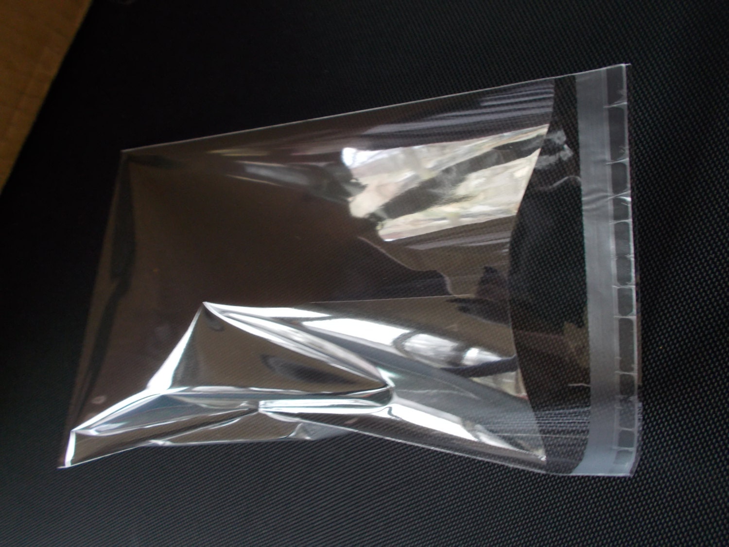 50x Clear Plastic Self Adhesive Seal Bag, 9x6cm Cello Packaging