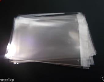 100 Self Sealing Resealable Lip and Tape Cello Clear Bags Cellophane, Cello Candy - 1.6 MIL THICK 3x5, 4x6, 5x7, 6x8, 9x12, 10x13, 12.5X12.5