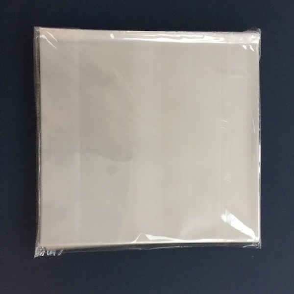 100 Clear Plastic 45 RPM Outer Sleeves 2 Mil QUALITY 7" Vinyl Record Covers