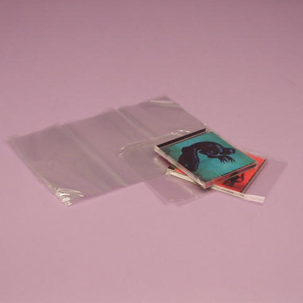 100 Heat Shrink Wrap Bags Clear Flat 100 gauge PVC Soap Candle 4x6 Small Bags high clarity film bath bomb wrap