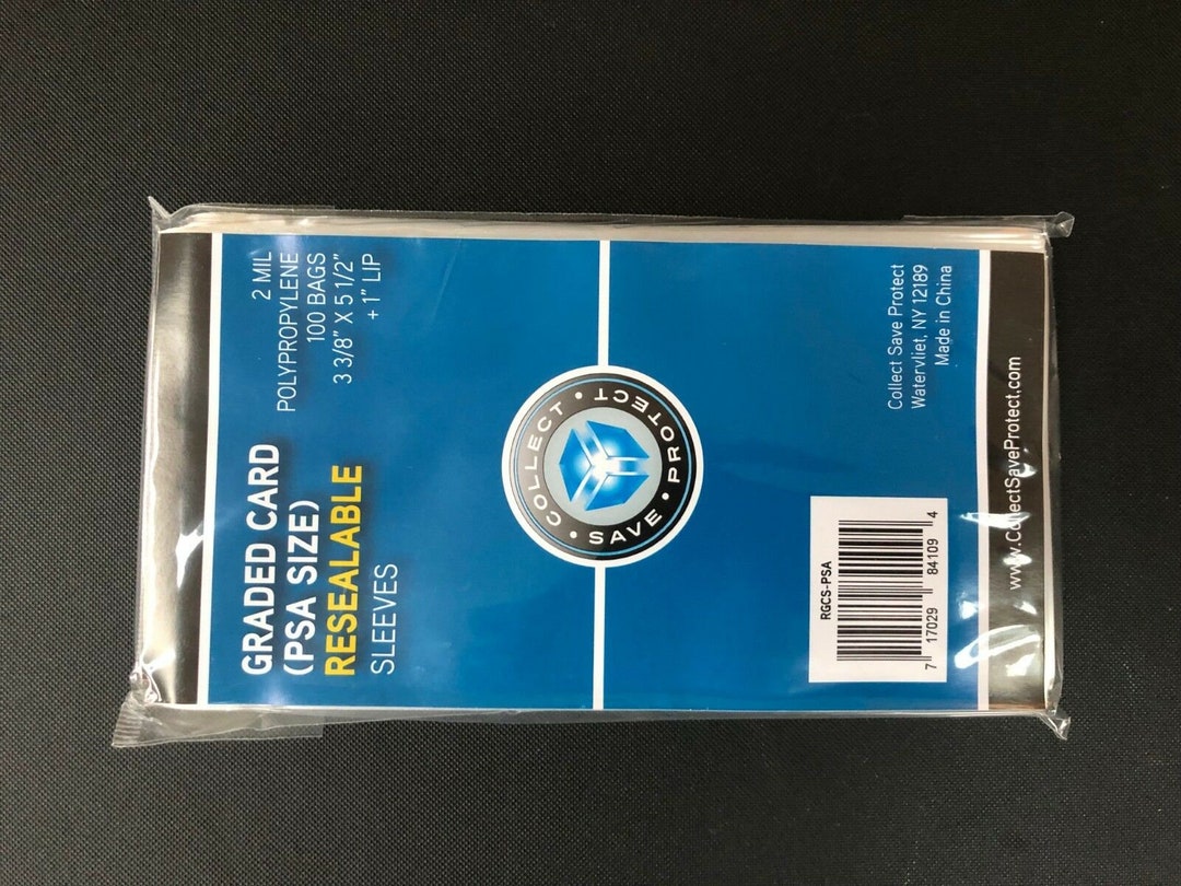 graded card bags Beckett Shield 100 ct pack Sports World Card Shop BR These crystal clear Beckett Shield Graded Bags