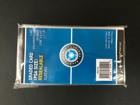 psa graded card sleeve SSI PSA Graded Sleeves main image 0
