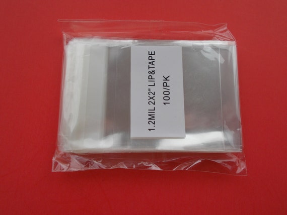 500 Pcs 3 5//8 x 5 1//8 Card Clear Resealable Poly Cello Cellophane Bags A1