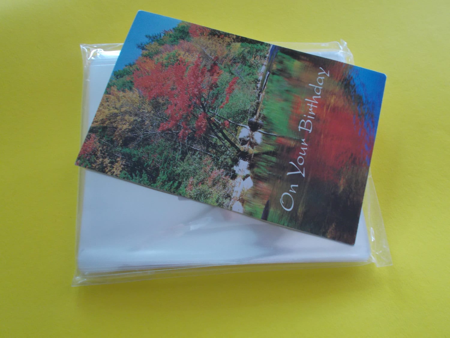 100 C4 / A4 Cello Bags For Greeting Cards | Clear Cellophane | Peel - View #9