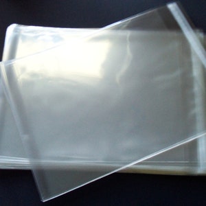 100 2 3/4 x 3 3/4 ACEO Trading Card Size Resealable Cello Bags Sleeves, Embalagem de plástico celofane transparente, sem ácido