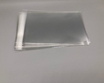 100 Self Sealing Resealable Lip and Tape Cello Clear Bags Cellophane, Cello Candy Bags -Jewelry Packing Bags - Packaging Bags - Opp Bags