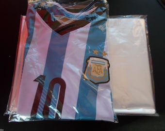 500 Clear 9 x 12 Back flap lock Flip Top Poly bags t-shirt 1 MIL Clothing Packaging Apparel Jerseys