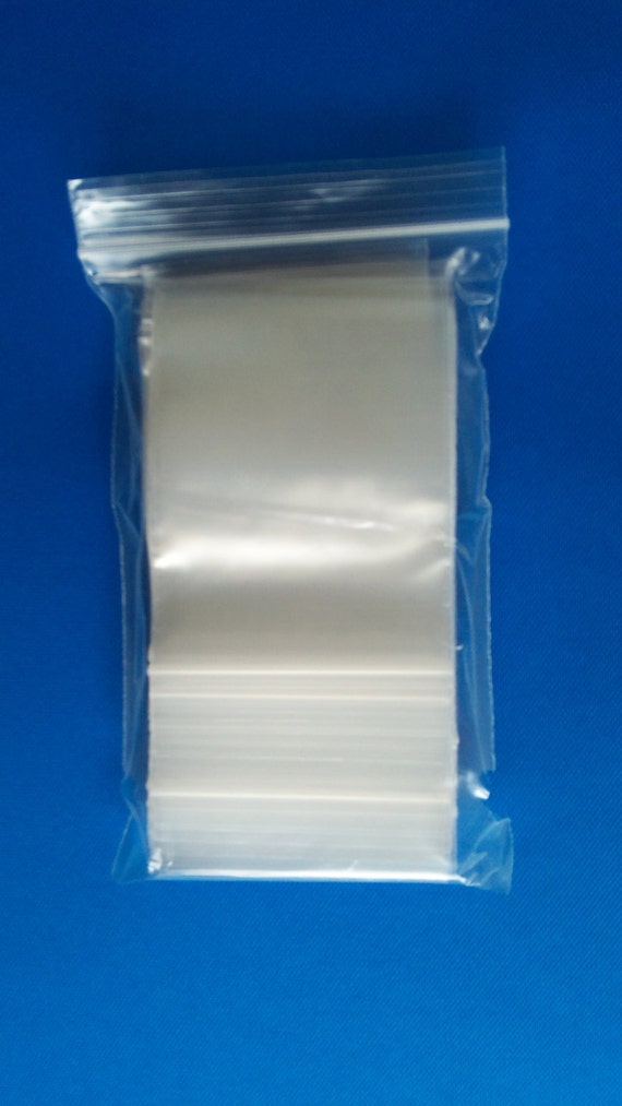 small clear ziplock bags