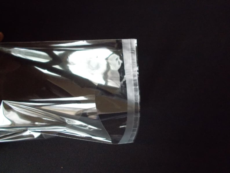 Resealable Bags 200 Clear Resealable Cello Envelopes A2+ Size - 4