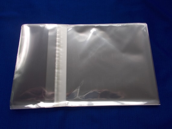 Pack of 100 4 1//4 x 6 1//8 Clear Resealable Cellophane Bags