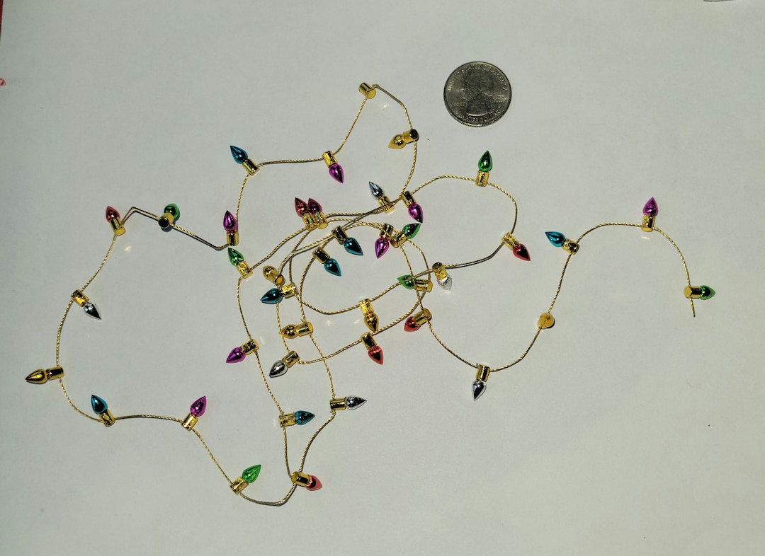 Mini Christmas Lights Etsy
