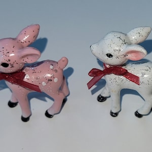 Mini Vintage Style Reindeer- 2"