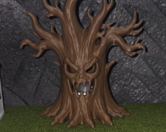 Mini Haunted Tree- Lights up- Great for Mini Halloween Villages
